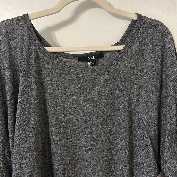 Dark Grey 3/4 sleeve extremely soft top! - Picture 2 of 4